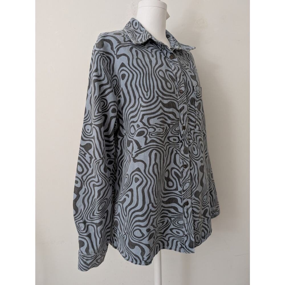 NWT Ragged Priest Ragged Jeans Zane Long Sleeve Shirt - Picture 6 of 15